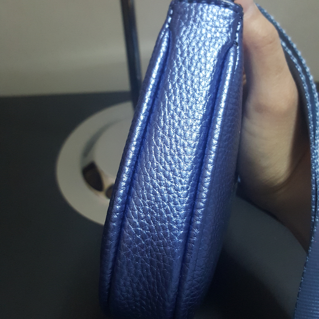 Kipling Happy Scuba Diver Blue Metallic Crossbody — image 4 of 6
